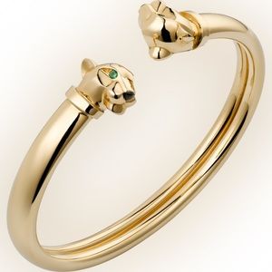 Panthère de Cartier bracelet, 18K yellow gold.
